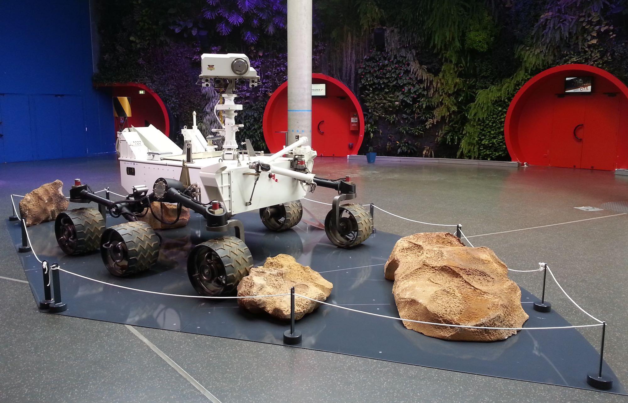 Photo of the Curiosity Rover